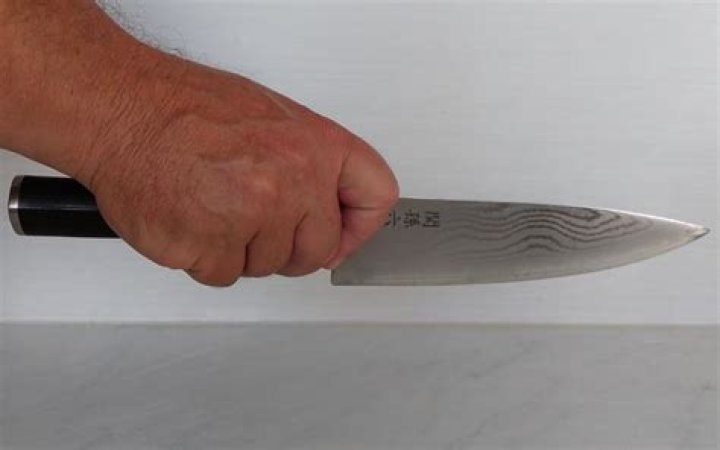 What are the 3 basic knife grips?