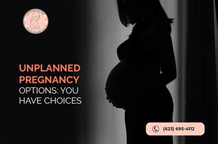 What are the 3 options for an unplanned pregnancy?