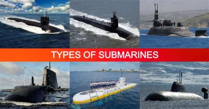 What are the 3 types of submarines?