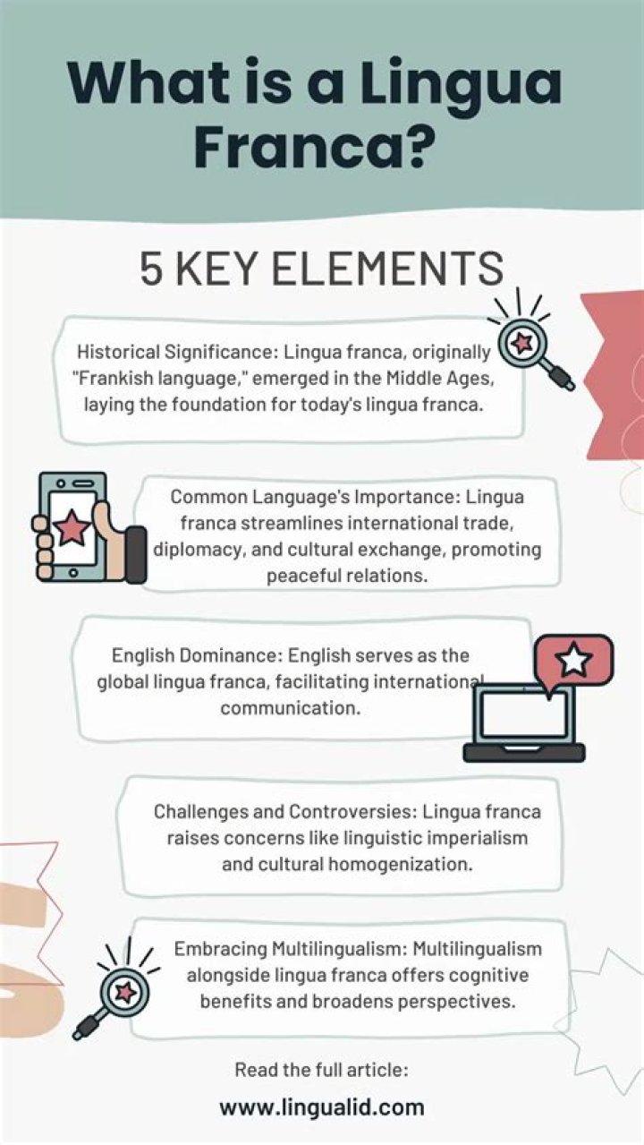 What are the advantages of a lingua franca?