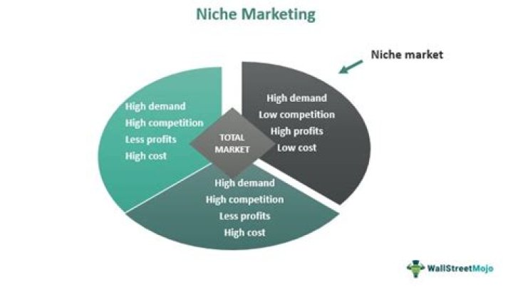 What are the advantages of a niche market?