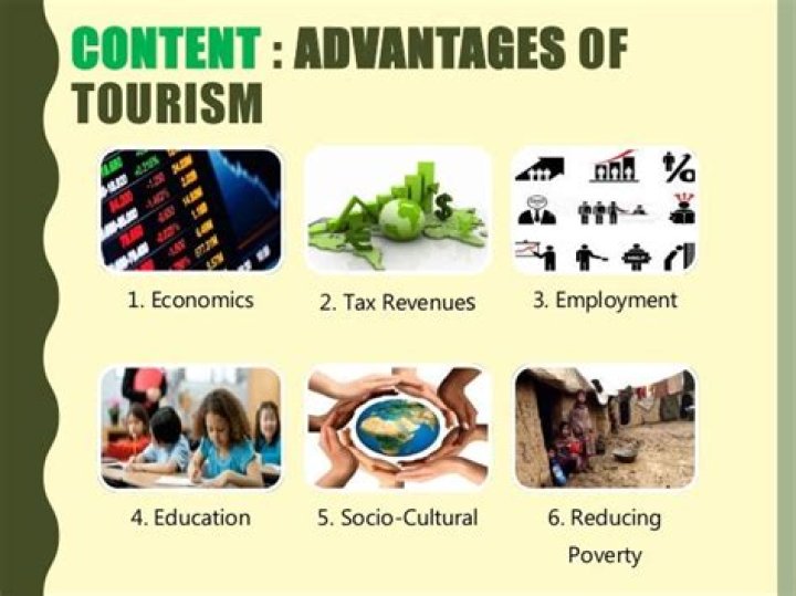 What are the advantages of tourism?