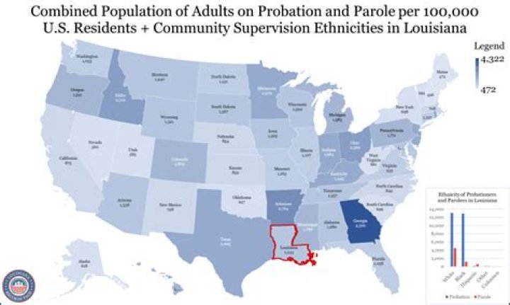 What are the conditions of parole and probation in Louisiana?