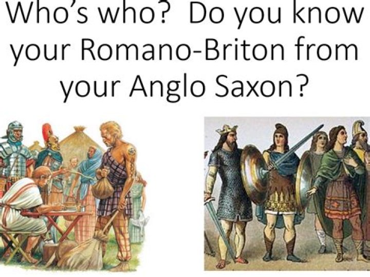 What are the differences between Anglo-Saxons and Romans?