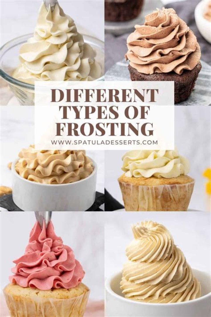 What are the different frosting tips?