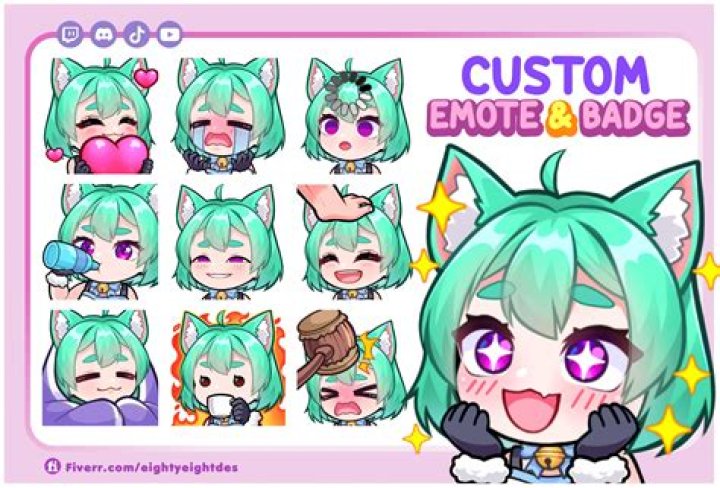 What are the different types of emotes on Twitch?