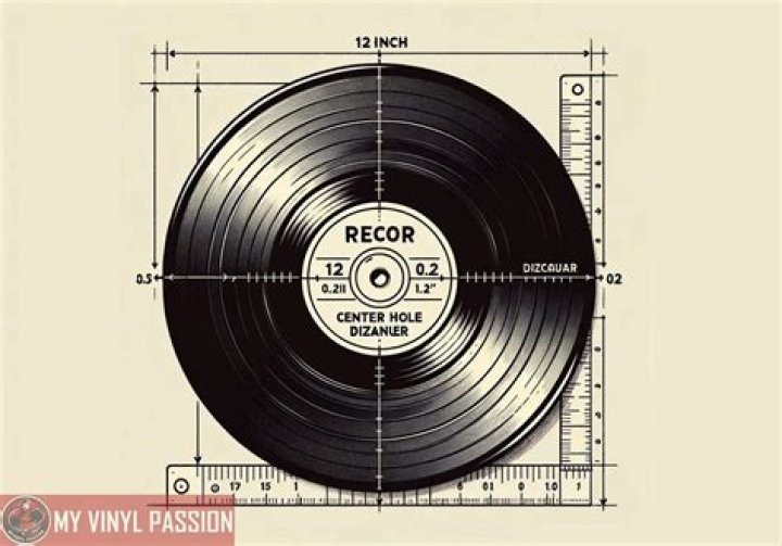 What are the dimensions of a record album cover?