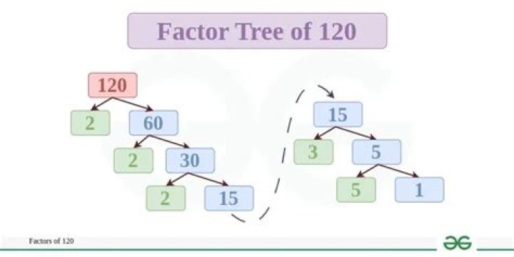 What are the factor of 120?