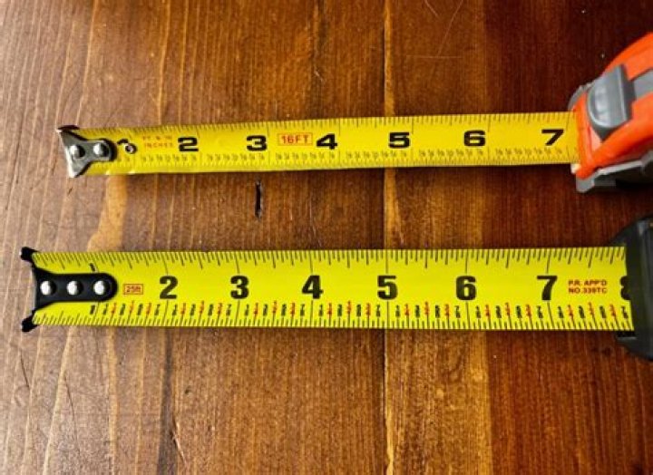 What are the lines on a tape measure?