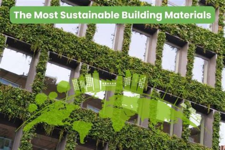 What are the materials used for green building?