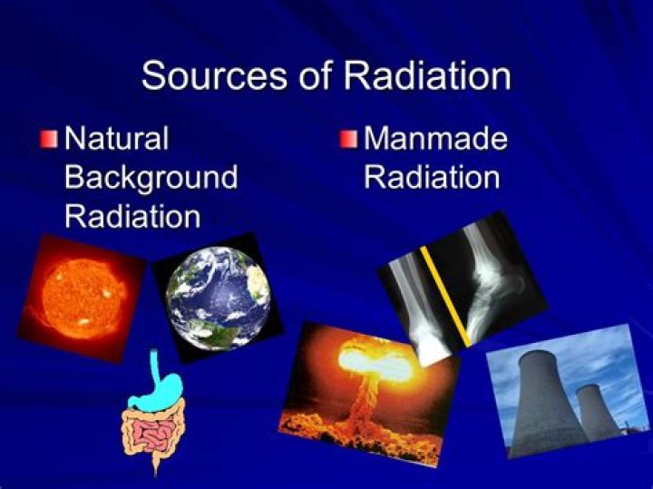 What are the natural and manmade sources of radiation?