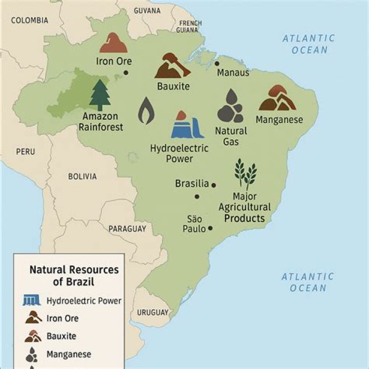 What are the natural resources of Brazil?