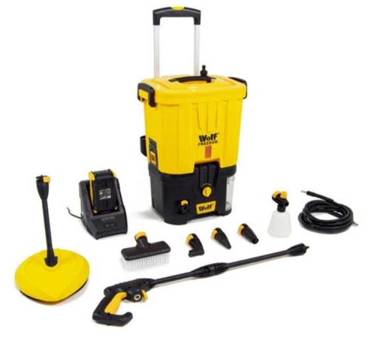 What are the parts of pressure washer?