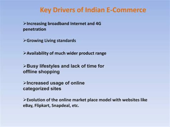 What are the problem of eCommerce in India?