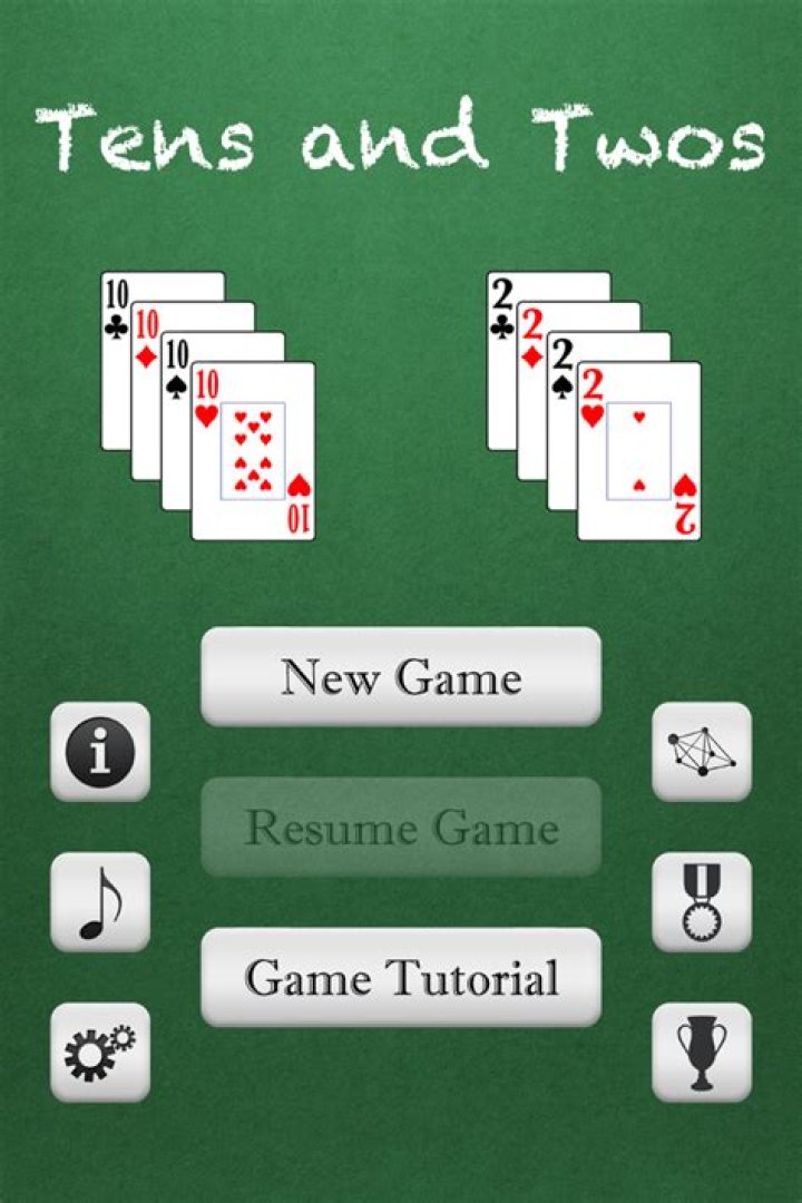 What are the rules for the card game tens?