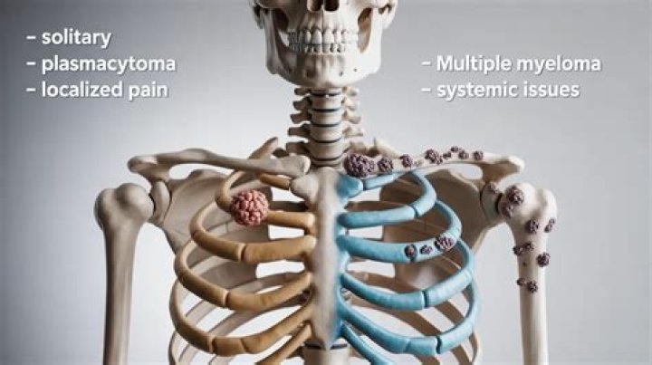 What are the symptoms of Plasmacytoma?