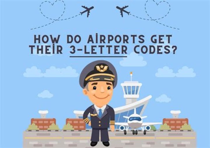What are the three letter codes for airports?