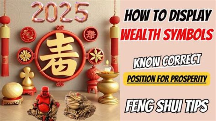What are the wealth symbols in Feng Shui?