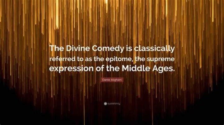 What are two well known quotes from The Divine Comedy?