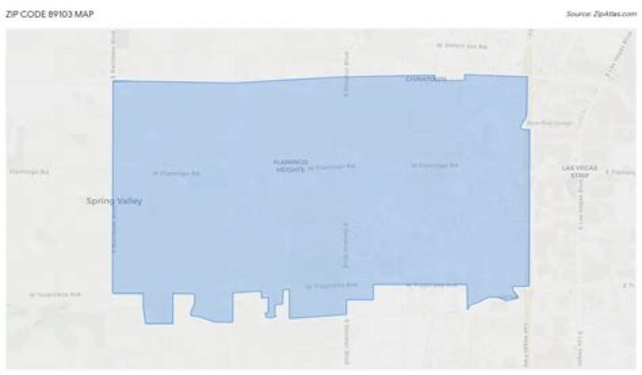 What area zip code is 89103?