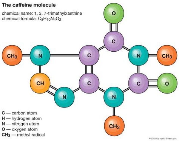 What bonds are in caffeine?