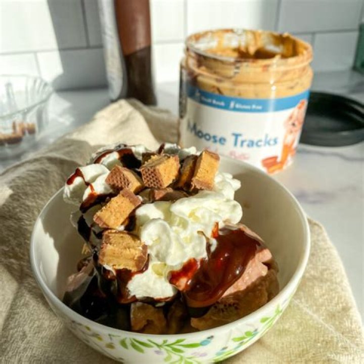 What brand makes Moose Tracks ice cream?