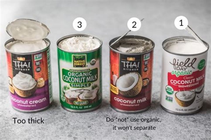 What can coconut cream be used for?