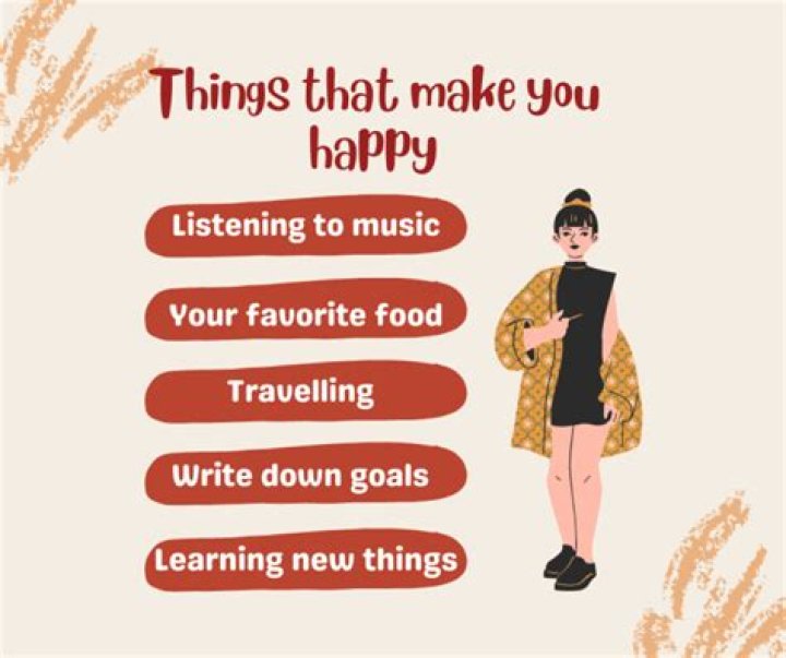 What can make me happy again?