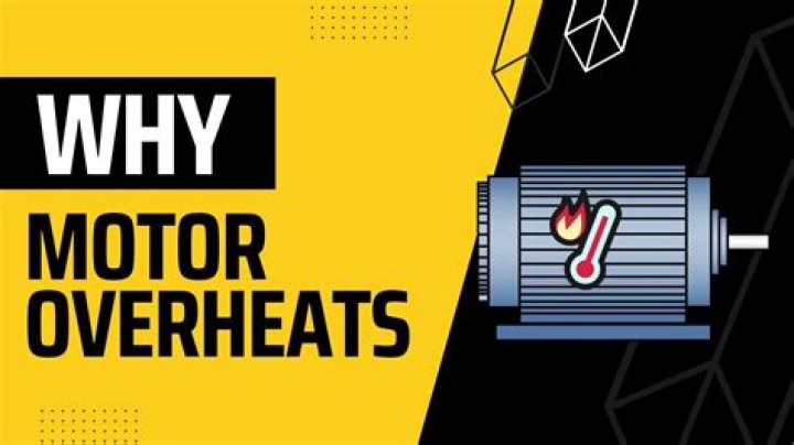 What causes a DC motor to overheat?