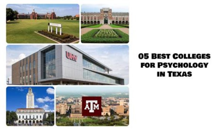 What colleges offer forensic psychology in Texas?