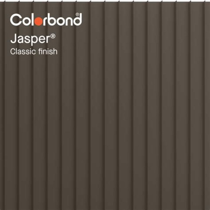 What colour is colorbond Jasper?