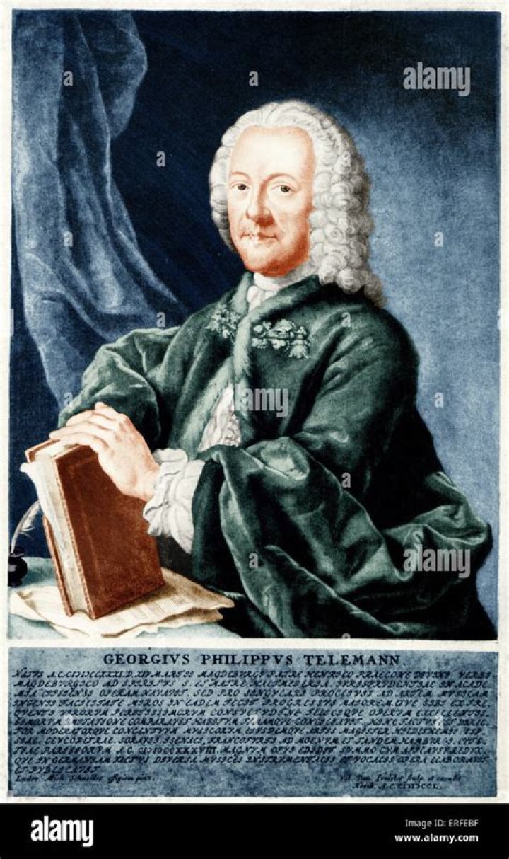 What connection did Georg Philipp Telemann have with Johann Sebastian Bach?