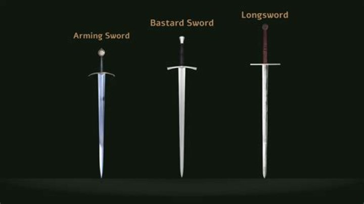 What defines a bastard sword?
