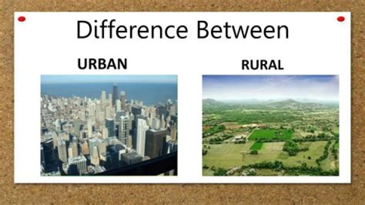 What defines an urban area?