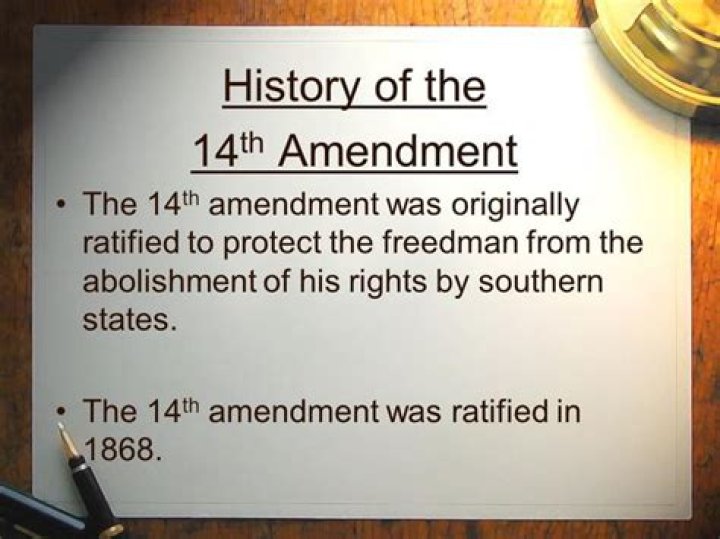 What did Amendment 14 do?