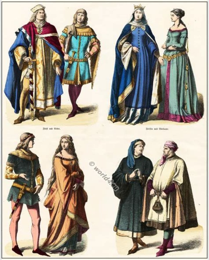 What did medieval Europe wear?
