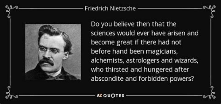 What did Nietzsche believe about science?