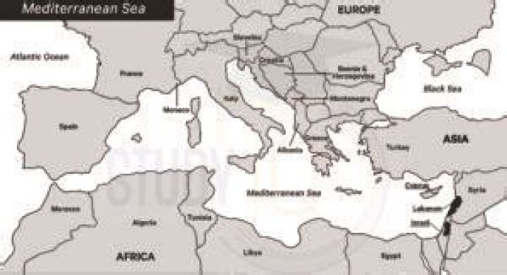 What did the Mediterranean Sea provide for Greece?
