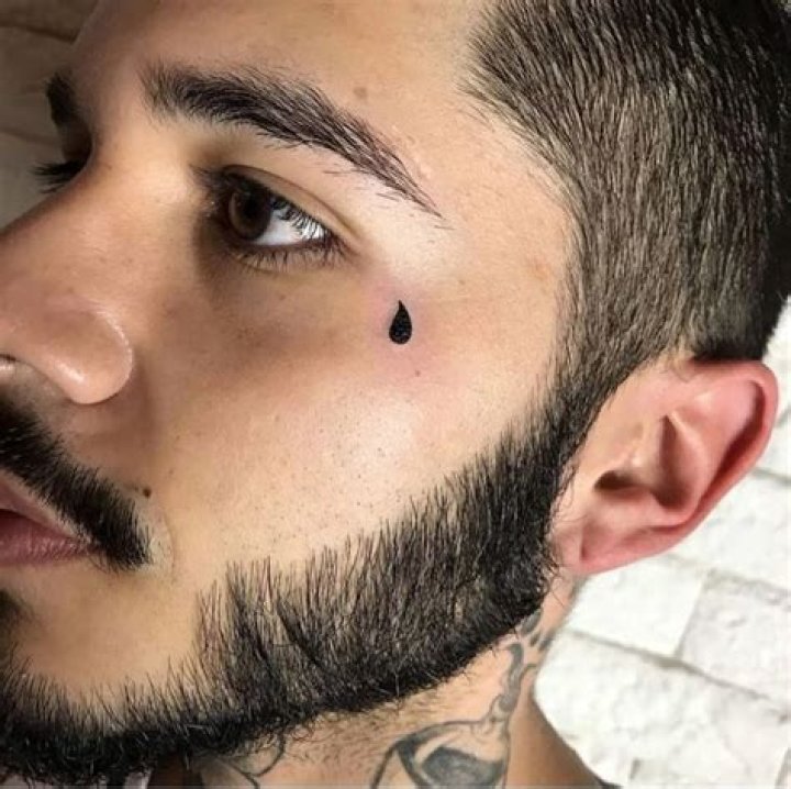 What do tattoo lines below eye mean?