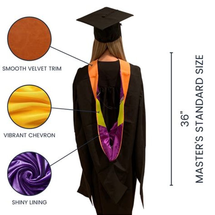 What do the different color hoods mean at graduation?