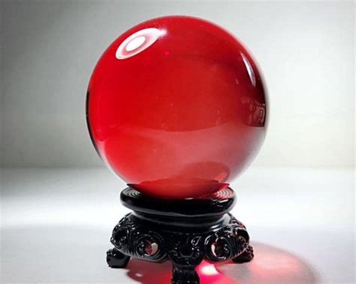 What does a red crystal ball mean?