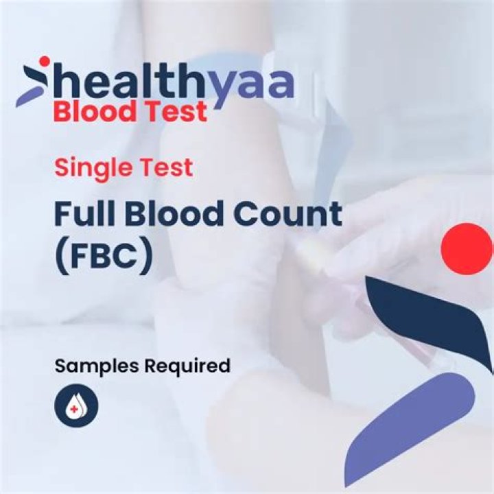 What does an FBC blood test show?