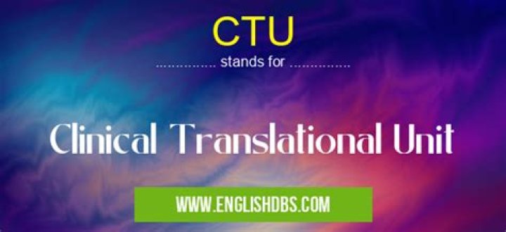 What does CTU mean?