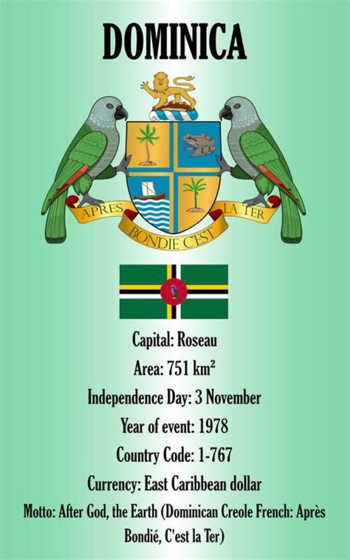 What does Dominica motto mean?