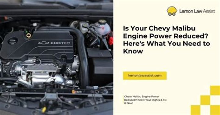What does engine power reduced mean on a 2014 Chevy Malibu?