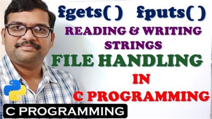 What does fgets do in C programming?
