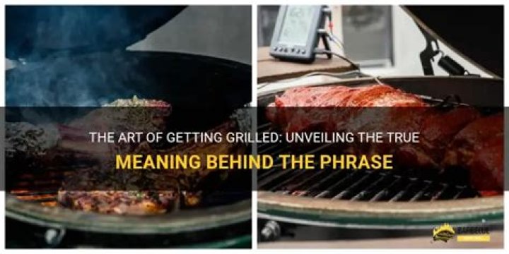 What does getting grilled mean?