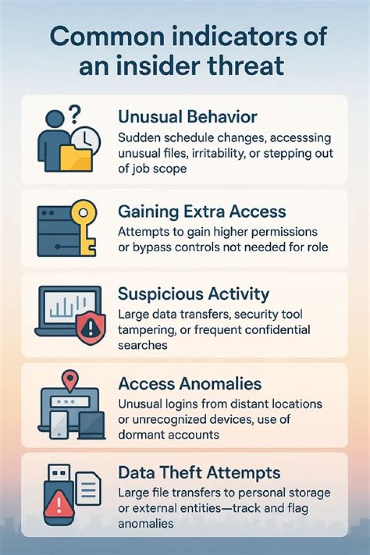 What does insider threat mean in security?
