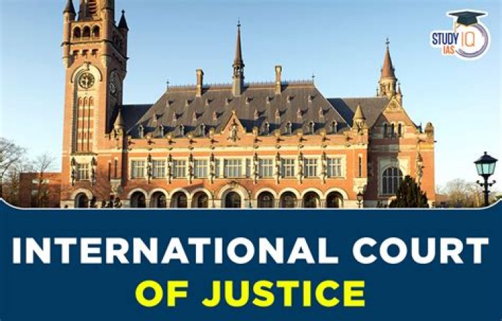 What does International Court of Justice in Hague in Netherlands?