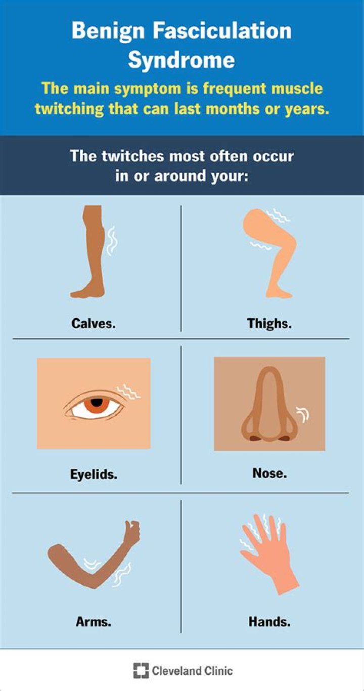 What does it mean if your leg muscle is twitching?